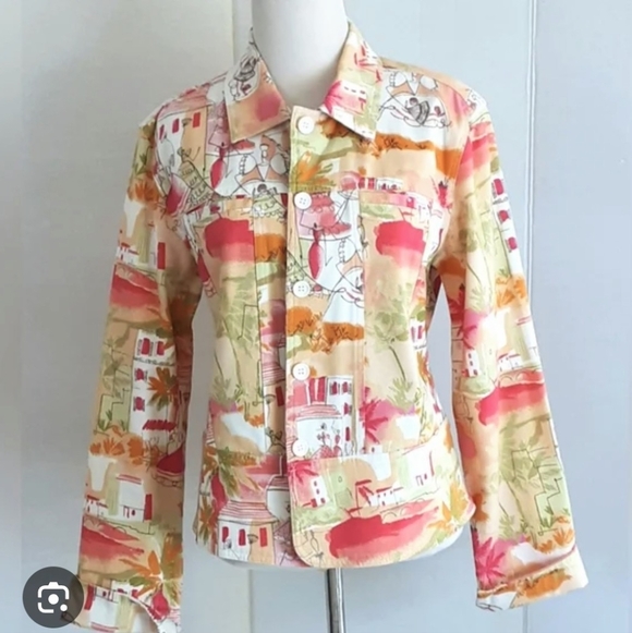 Lemon Grass Jackets & Blazers - Lemon Grass studio prima Wearable Art jacket sz small NWOT